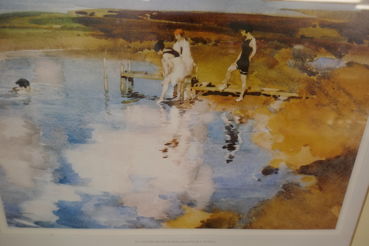 William Russell Flint print - Bild 3 aus 3