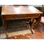 Mahogany sofa table