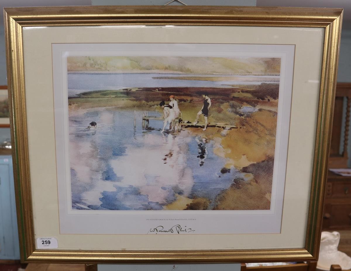 William Russell Flint print