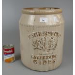 Bethersford Farmhouse Cider large glazed pot