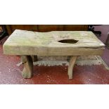 Pig bench