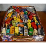 Collection of die-cast toy cars to include Matchbox and Lesney