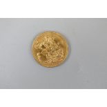 Gold sovereign dated 1894