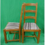 Set of 8 dining chairs