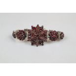 Victorian garnet bracelet