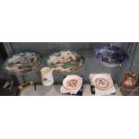 Collection of ceramics to include Royal Worcester and Royal Doulton