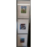 Set of 3 L/E signed prints 25/50