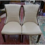 Set of 6 good quality dining chairs