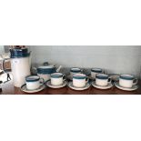 Wedgwood tea service - Blue Pacific pattern