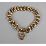 Antique 15ct gold bracelet - Approx weight 36.2g