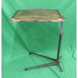 Antique adjustable table