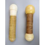 2 unusual ivory items