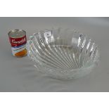 Glass shell bowl by Villeroy and Boch