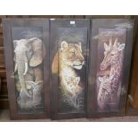 Set of 3 animal prints