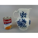 Dr Wall blue & white jug