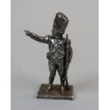 Silver model of a soldier Sheffield 1979 - Approx weight 66g