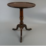 Antique oak wine table