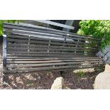 Garden bench - Approx length: 241cm