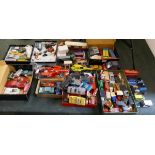 Collection of old diecast cars