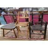 3 children's chairs