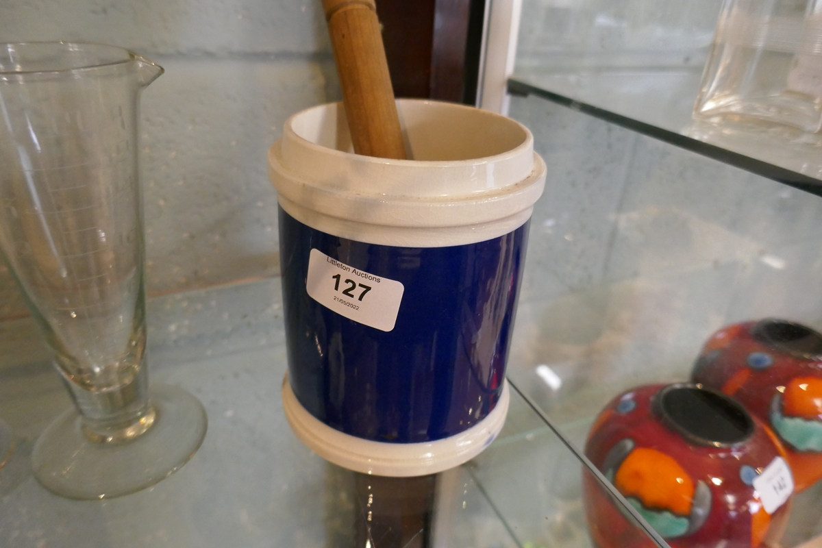 Scales, measuring jars, thermometer and ashtray. - Image 6 of 6
