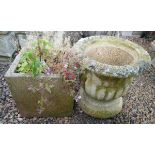 3 stone planters