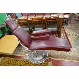 Vintage adjustable tattoo chair