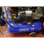 50L air compressor by Draper