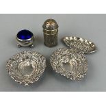 Collection of hallmarked silver - Approx. weight of silver 90g