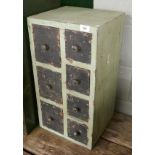 Bank of drawers - Approx: W: 60cm D: 30cm H: 32cm