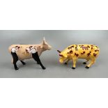 2 cow parade cows