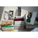 Very large collection of dolls - mostly boxed