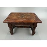 Small carved stool