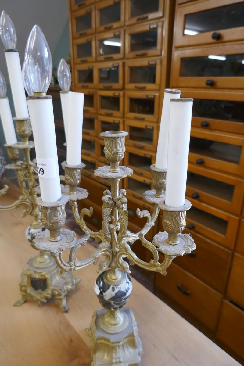 Pair of candelabra - Bild 3 aus 4