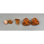 Collection of amber jewellery