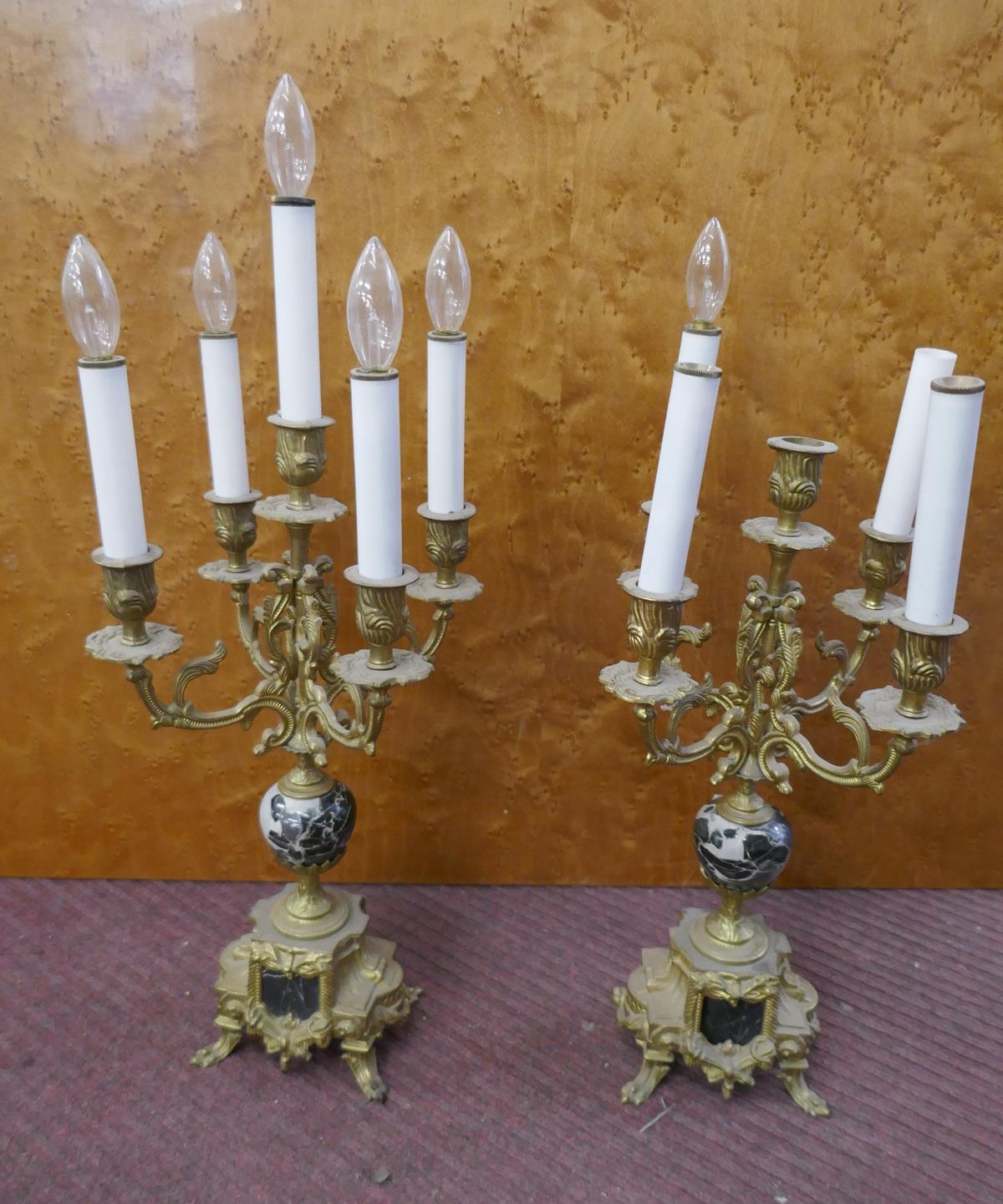 Pair of candelabra