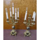 Pair of candelabra