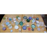 Collection of paperweights