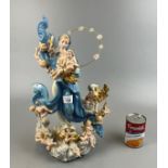 Mary Queen of Heaven ceramic figure - Approx. height: 42cm