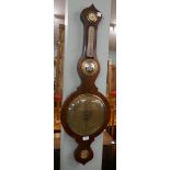 19thC rosewood barometer