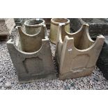 Pair of chimney pots