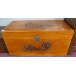 Camphor wood box