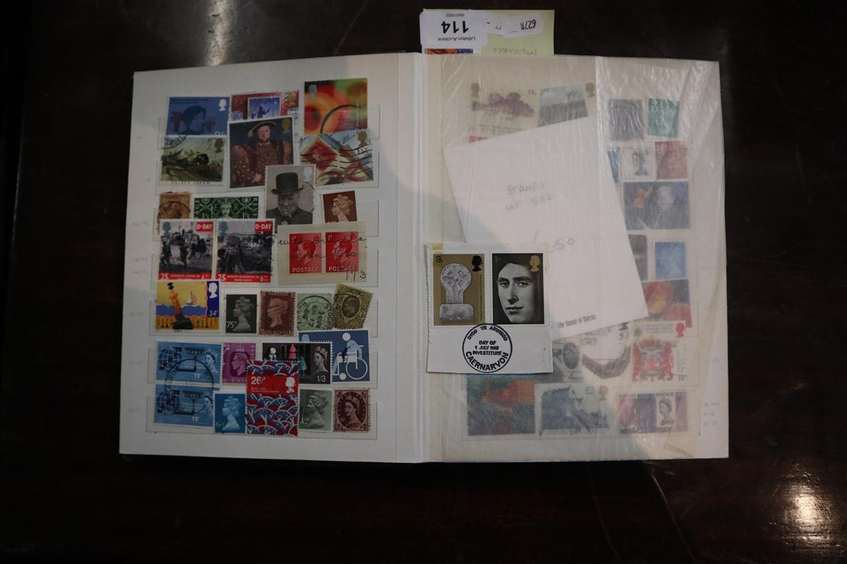 Stamp album GB mint and used over 600 all different reigns from queen Victoria to 2000's - Bild 4 aus 8