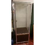 Display cabinet - Approx: W: 60cm D: 60cm H: 176cm