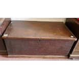 Oak blanket box