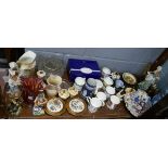 Collectibles to include Crown Devon, Wedgewood etc