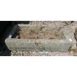 Antique stone trough