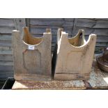 Pair of chimney pots