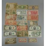 Collection of bank notes