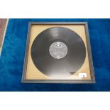 Framed Beatles vinyl record - Beatles for Sale